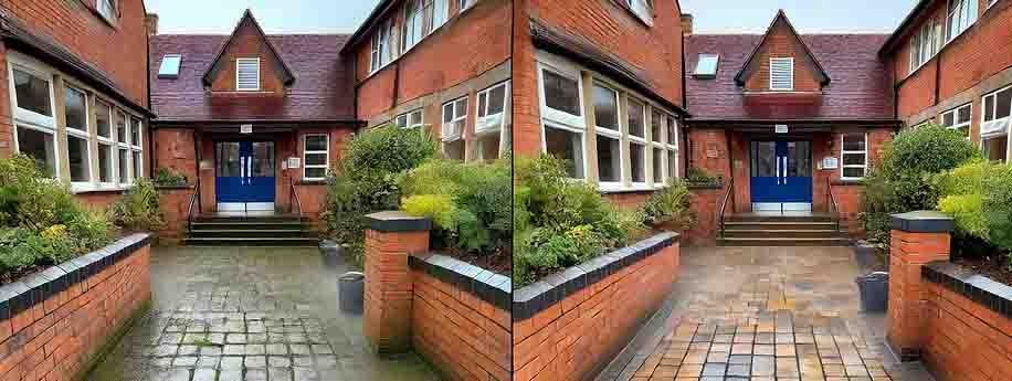 School, Before & After