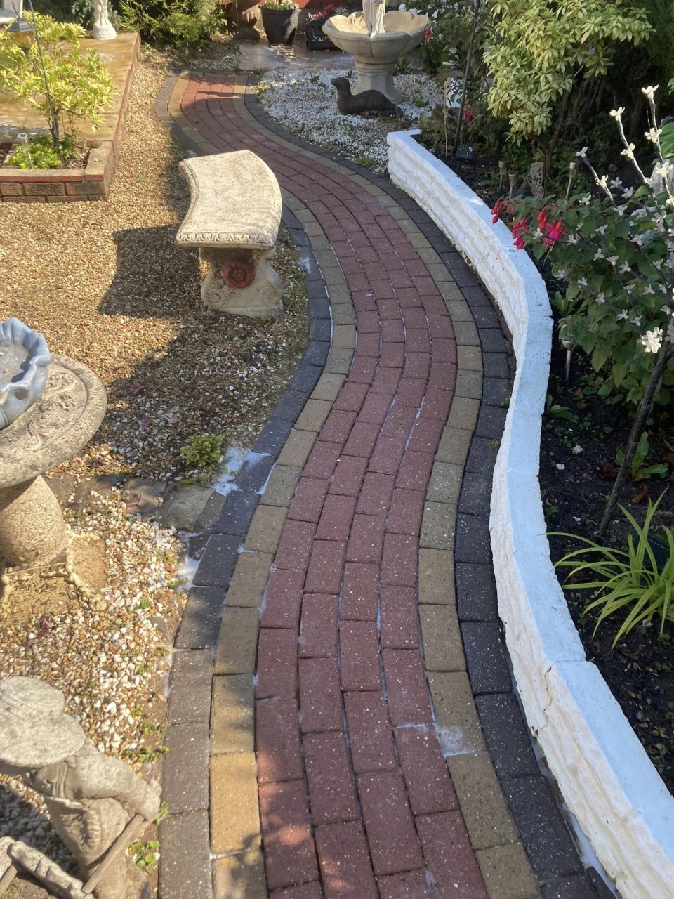 Patio Block Paving Pressure Washing 