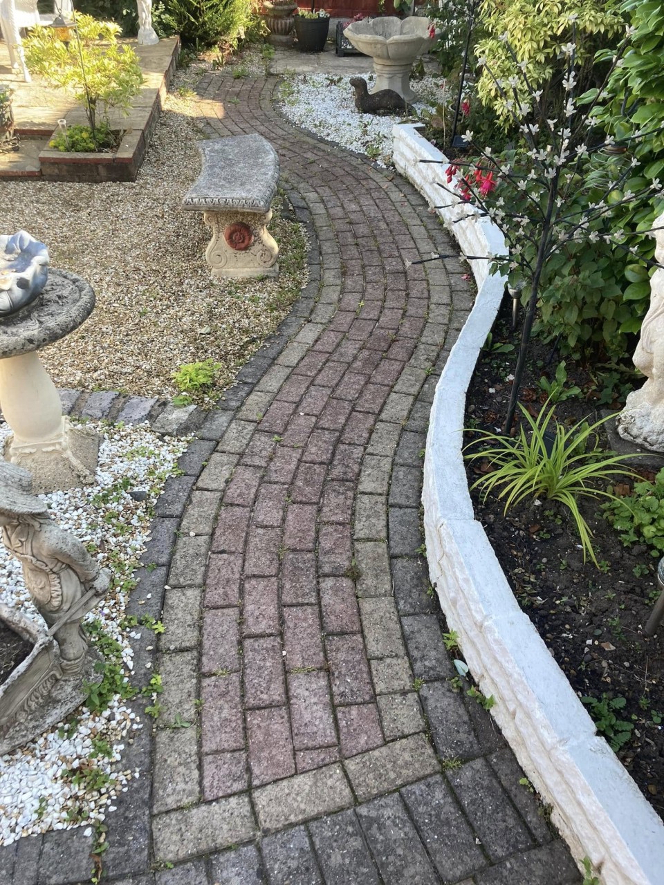 Before Pressure Washing