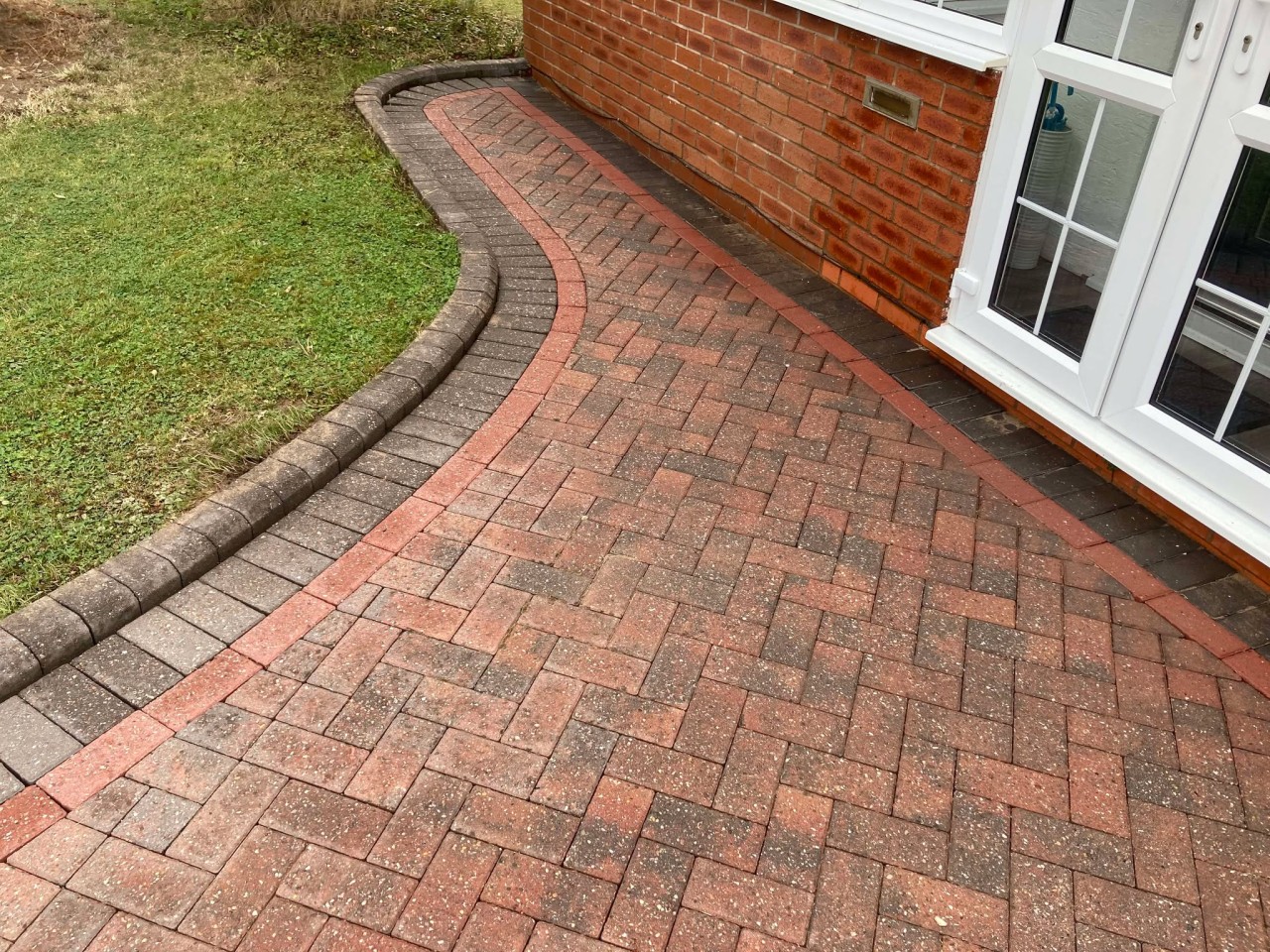 Clean block paving Patio After Cleaning