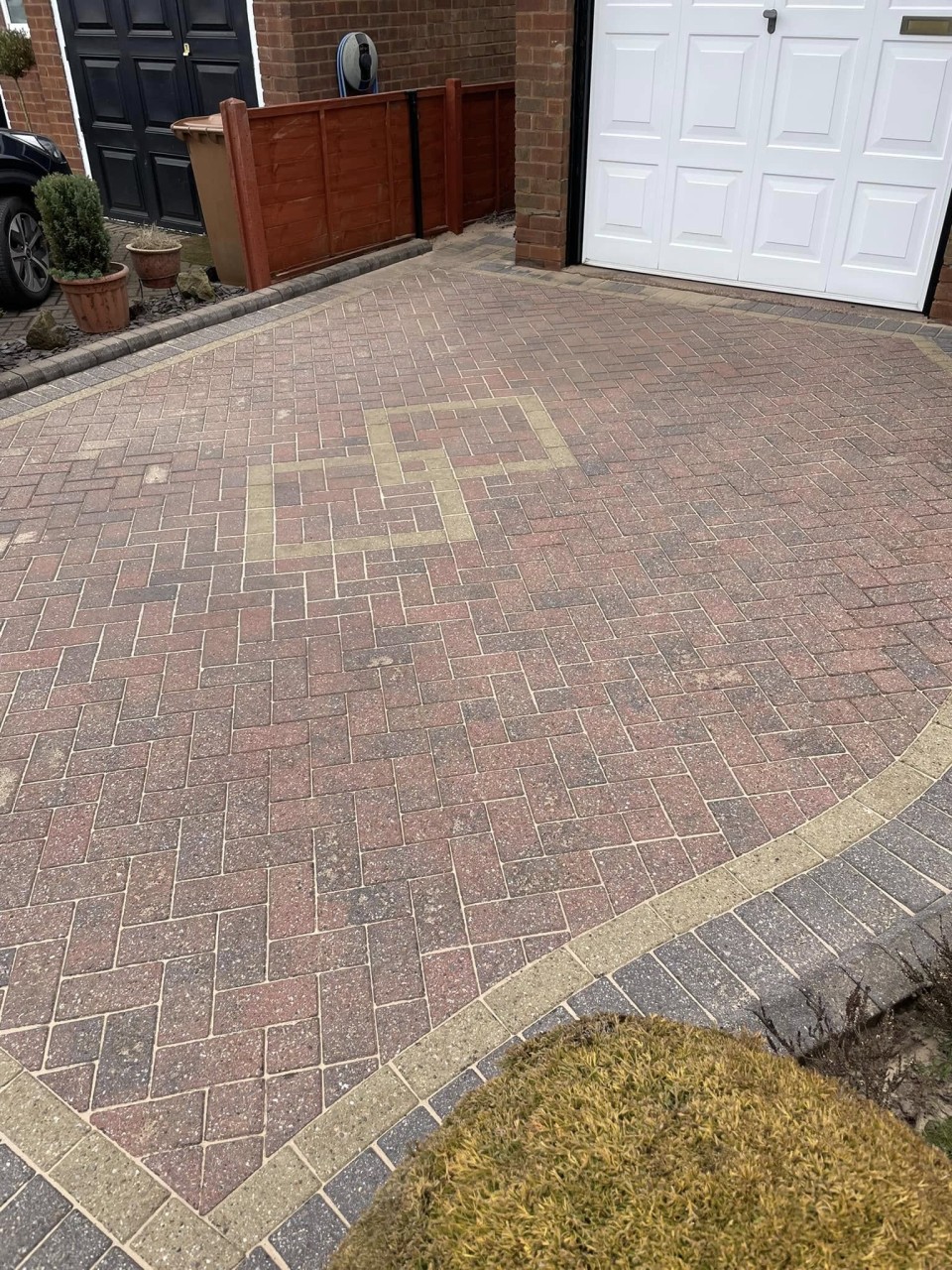 Clean Block Paving Driveway
